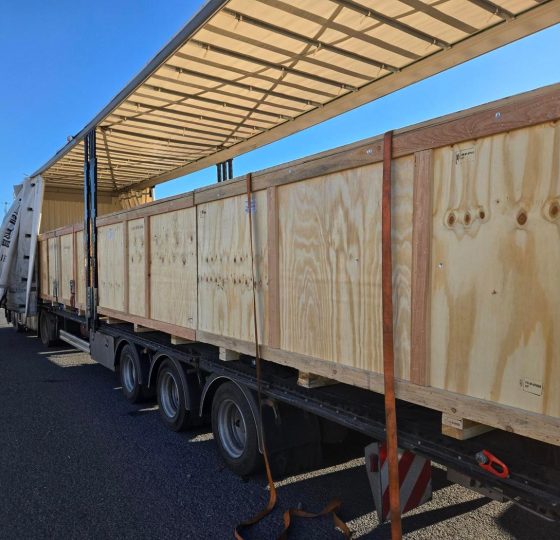 Oversized anchor transport operation from the Netherlands to Accra